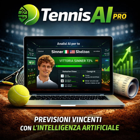 TennisAI Pro - Previsioni vincenti con L'AI