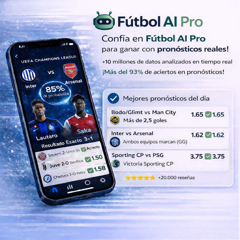 Fußball AI Pro - Intelligente Prognosen, jeden Tag